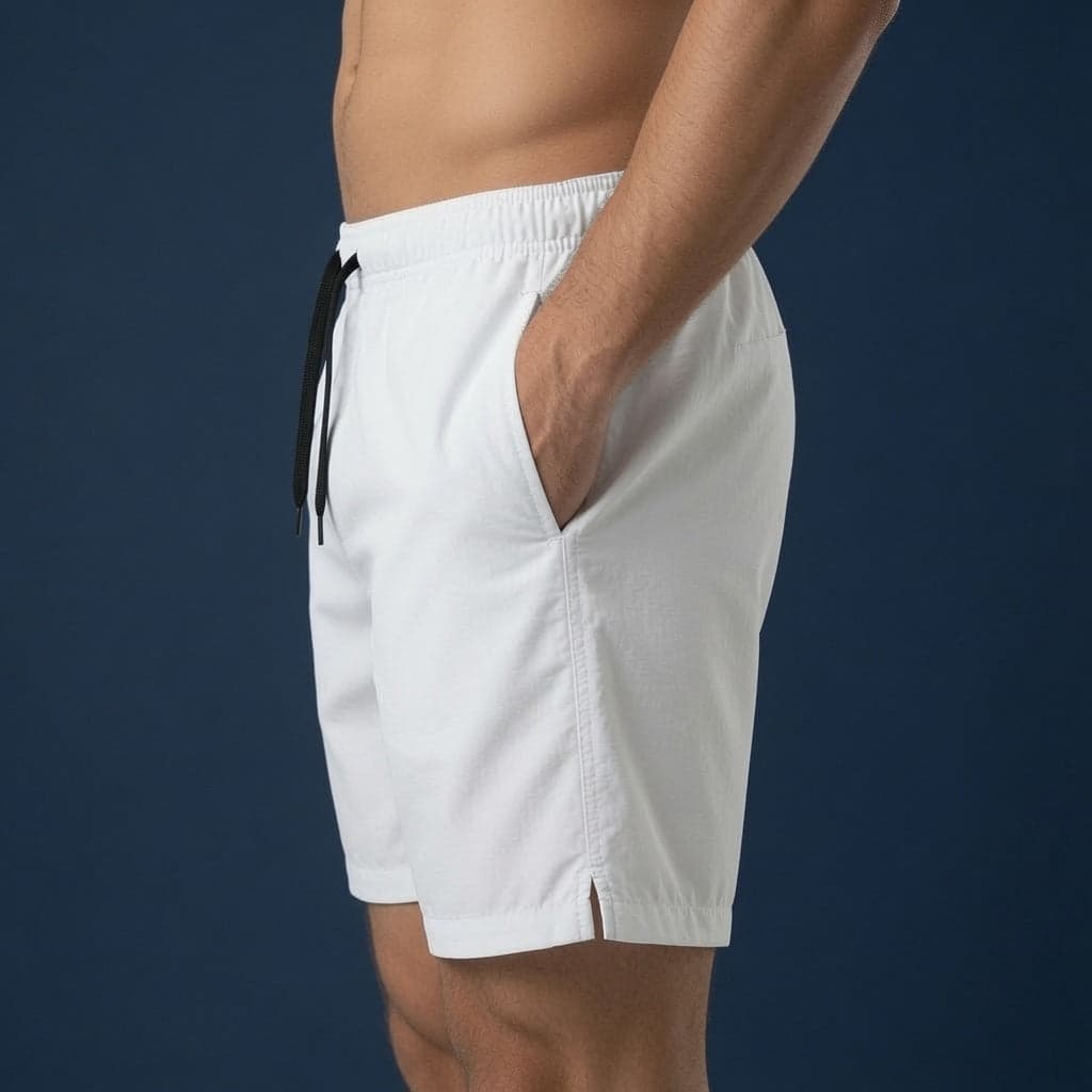 Short Masculino Tactel Com Bolsos Bermuda Mauricinho Praia Treino Casual (