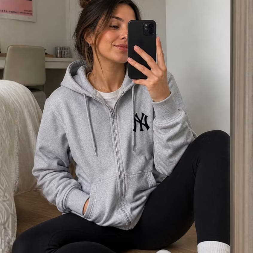 Moletom Canguru com Zíper Masculino e Feminino – Estilo Casual e Streetwear