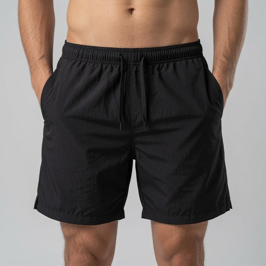 Short Masculino Tactel Com Bolsos Bermuda Mauricinho Praia Treino Casual (