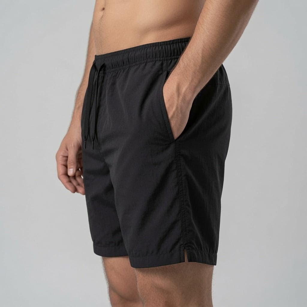 Short Masculino Tactel Com Bolsos Bermuda Mauricinho Praia Treino Casual (